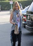 Hilary Duff Street Style - Shopping at Bristol Farms in Beverly Hills - January 2014