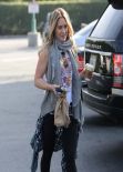 Hilary Duff Street Style - Shopping at Bristol Farms in Beverly Hills - January 2014