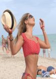 Jennifer Nicole Lee in a Bikini - at the Beach in Miami - January 2014