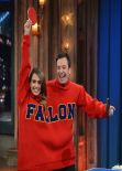 Jessica Alba - Late Night With Jimmy Fallon - New York City January 2014