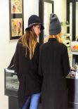 Jessica Alba - Prix Body Piercing in West Hollywood - January 2014