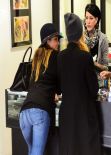 Jessica Alba - Prix Body Piercing in West Hollywood - January 2014