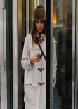 Jessica Alba Street Style - Manhattan - New York City - January 2014