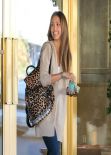 Jessica Alba Street Style - Out in West Hollywood, January 14, 2014
