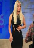 Jessica Simpson at Good Morning America in New York - January 2014