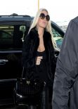 Jessica Simpson Street Style - at LAX Airport, January 2014