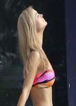 Joanna Krupa in a Bikini Top - Miami - January 2014
