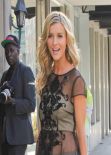Joanna Krupa Street Style - Out For shopping in Beverly Hills - January 2014