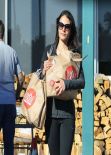 Jordana Brewster - Leaving Whole Foods in Los Angeles