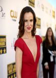 Juliette Lewis Wears Zac Posen Dress at 2014 Critics