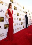 Juliette Lewis Wears Zac Posen Dress at 2014 Critics
