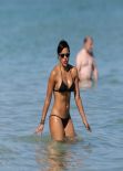 Julissa Bermudez Bikini Candids - Miami, January 2014