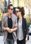 Kate Beckinsale Street Style - Out With Spouse Len Wiseman in Los Angeles - January 2014