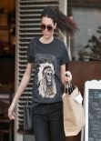 Kendall Jenner Street Style - Candids from West Hollywood, January 2014