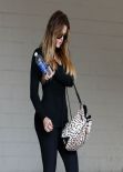Khloe Kardashian Gym Style - Los Angeles January 2014