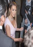 Kim Kardashian - Arriving at Jimmy Kimmel Live! Show - January 2014
