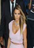 Kim Kardashian - Arriving at Jimmy Kimmel Live! Show - January 2014