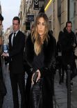Kim Kardashian - O&A in Paris Shopping - January 2014 