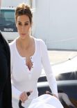 Kim Kardashian Street Style - Goes Shopping on Robertson Blv in Beverly Hills - Jan. 2014