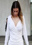 Kim Kardashian Street Style - Plaza Towers in Los Angeles & on Robertson in West Hollywood - Jan. 2014