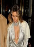Kim Kardashian Style - Paris, January 2014