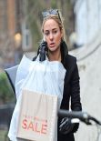 Kimberley Garner in Tight Jeans - Out for Shopping in King