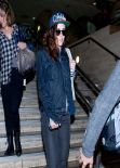 Kristen Stewart at LAX Airport, January 2014