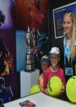Kristina Mladenovic - Australian Open in Melbourne, Jan 13 2014