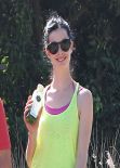 Krysten Ritter - Hike at Runyon Canyon Park in Los Angeles - January 2014