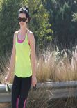 Krysten Ritter - Hike at Runyon Canyon Park in Los Angeles - January 2014