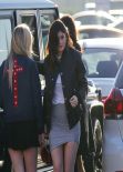Kylie Jenner Style - Leggy in a Skirt and Boots Heading to a Nail Salon - Los Angeles, Jan. 2014