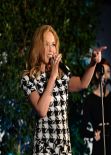 Kylie Minogue in Balmain - Qantas Spirit of Australia Party in Beverly Hills