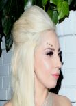 Lady Gaga Nigh Out Style - Chateau Marmont, Pre Grammy 2014 Party