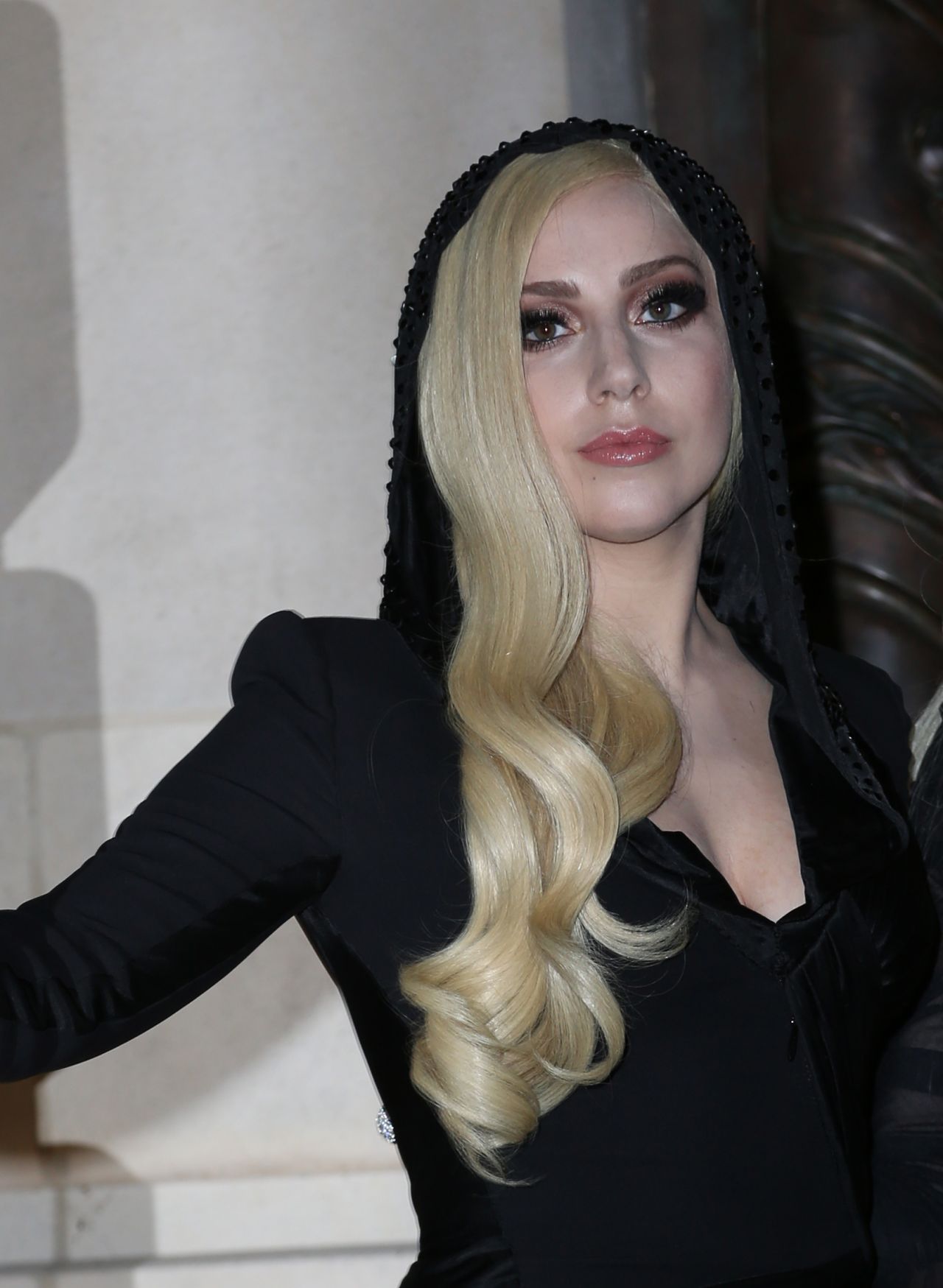 Lady Gaga - Versace Womens Fashion Show - Paris, January 2014-4926
