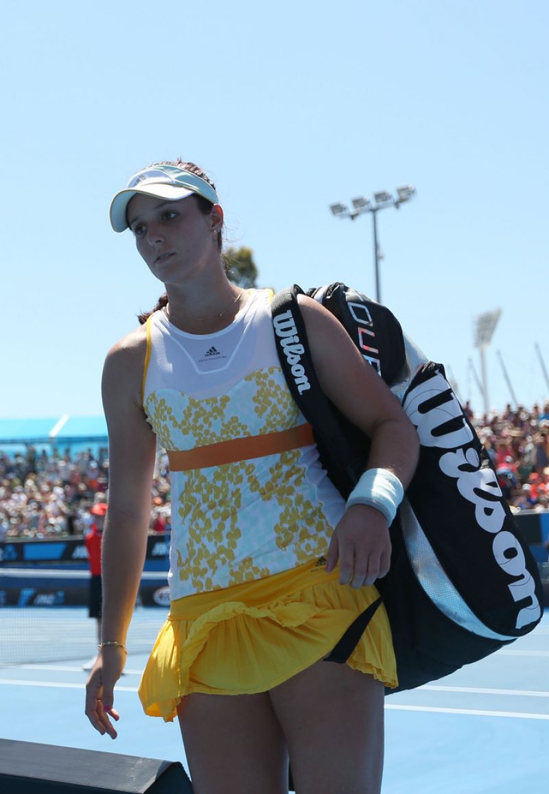 Laura Robson - Australian Open in Melbourne, Jan 13 2014 • CelebMafia