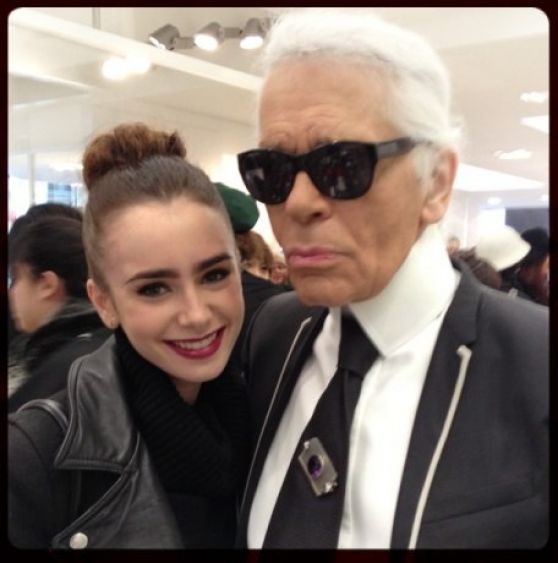 Lily Collins Twitter Instagram Whosay Personal Photos - January 2014 ...