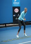 Maria Sharapova - Practice Session, Melbourne January 2014
