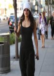 Michelle Rodriguez Street Style - Shopping in Beverly Hills, January 2014