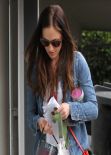 Minka Kelly Casual Style - Out in Los Angeles - January 2014