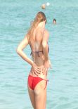Olga Kent Bikini Photos - Beach in Miami - January 6 2014