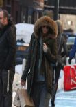Olivia Wilde Winter Style - New York City - January 3rd, 2014