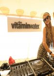 Paris Hilton at Vitaminwater Party - Restaurant La Colacola in Uruguay - January 2014