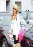 Paris Hilton - Leaving a Hair Salon - Beverly Hills, January 2014