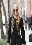 Paris Hilton & Nicky Hilton Street Style - Meat Packing District In NY, January 2014