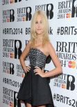 Pixie Lott on Red Carpet - The BRITs Are Coming, January 2014