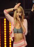 Pixie Lott Performs at The BRITs Are Coming - January 2014