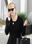 Reese Witherspoon Street Style  - Out  n Brentwood California, January 2014