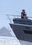 Rihanna Bikini Candids - on Yacht in Rio de Janeiro, January 2014