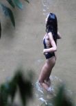 Rihanna in a Swimsuit Candids - Rio de Janeiro, January 2014