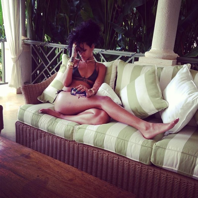 Rihanna Instagram Twitter and Personal Photos - January 2014 Collection.